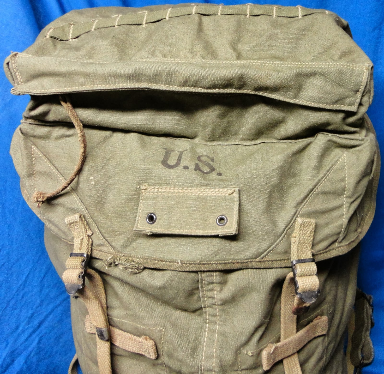 Webbingbabel: U.S.Army WW2 Issue M-1943 Jungle Pack